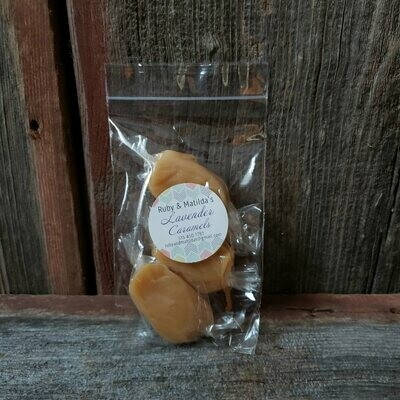 Lavender Infused Caramels