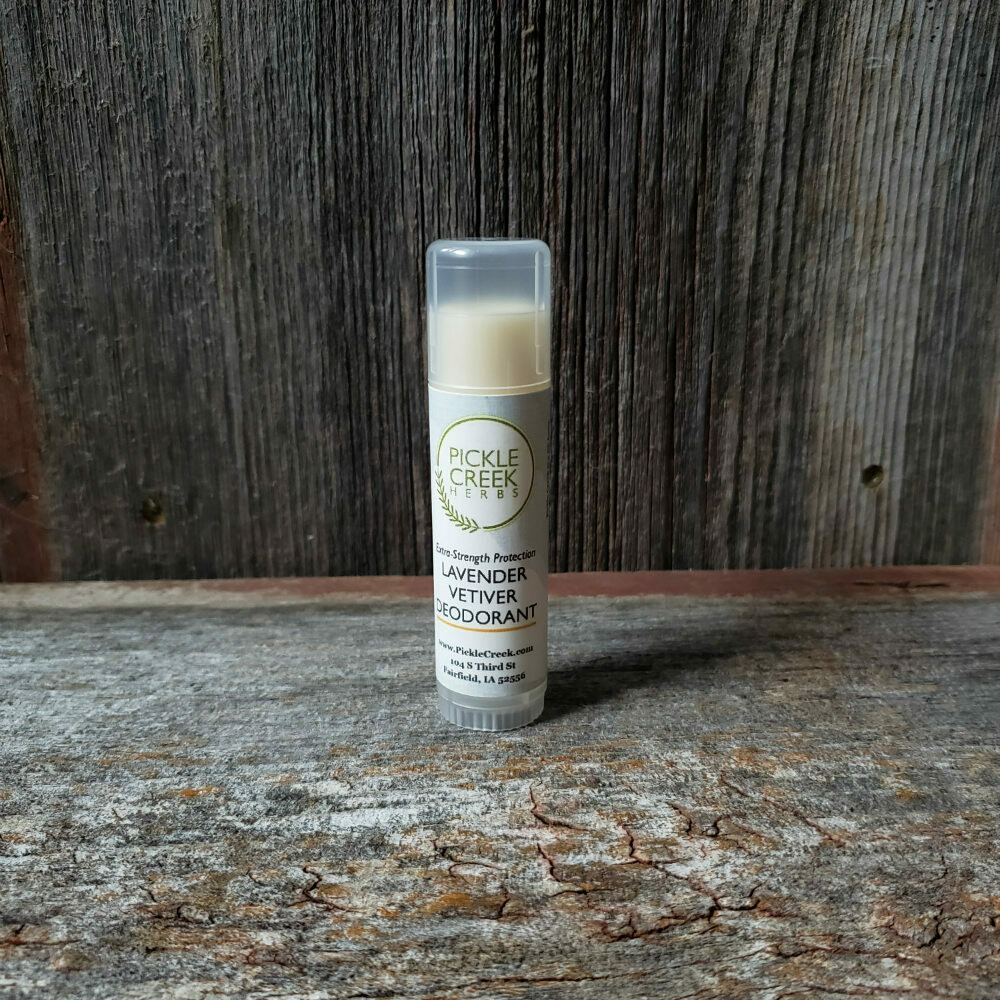 Lavender Vetiver Deodorant for Extra-Strength Protection, Volume: 0.05 oz
