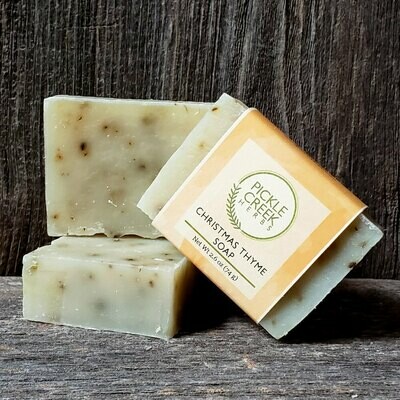 Christmas Thyme Herbal Soap Christmas Thyme Herbal Soap