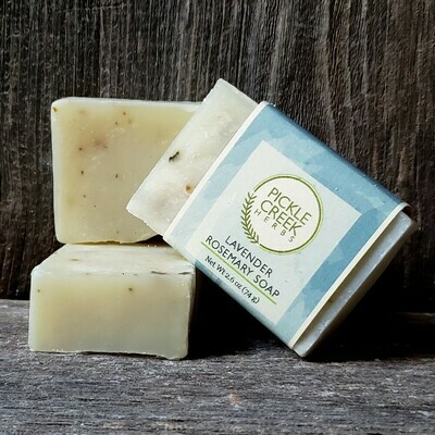 Lavender Rosemary Herbal Soap