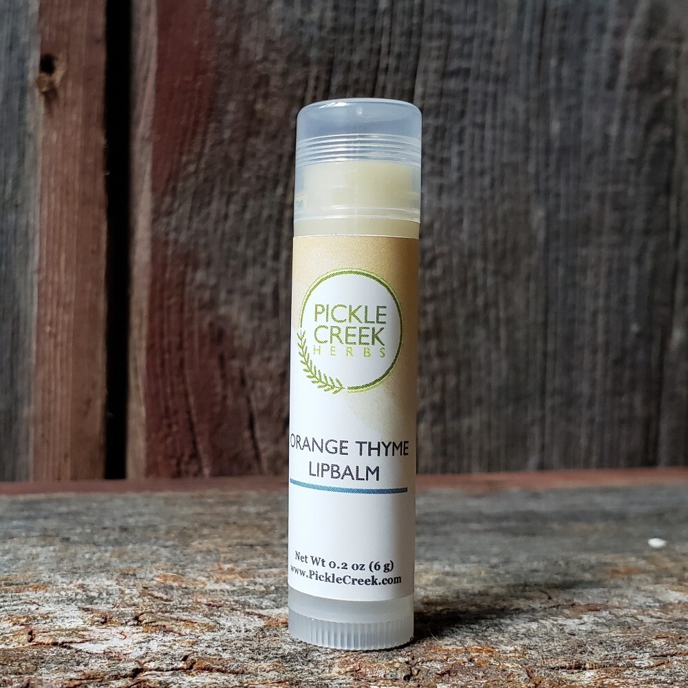 Orange Thyme Lip Balm