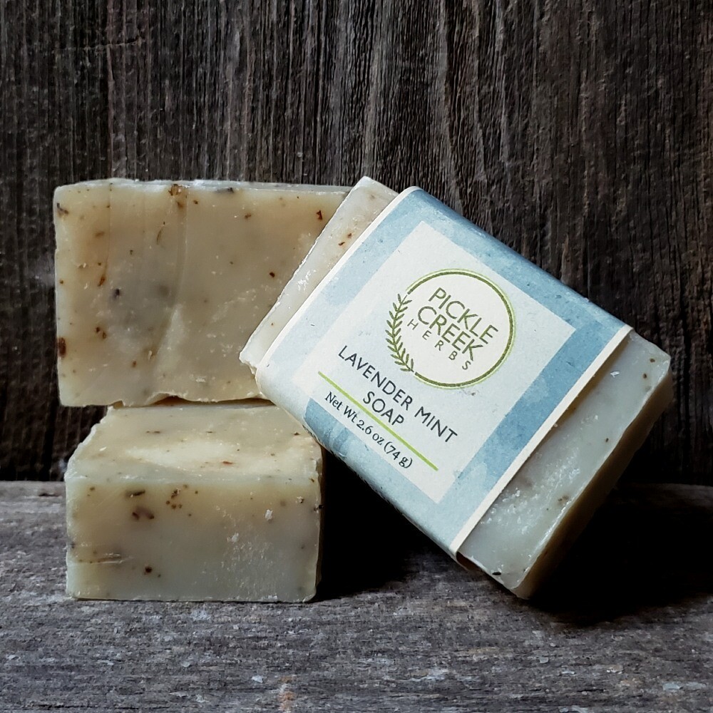 Lavender Mint Herbal Soap
