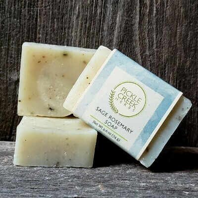 Sage Rosemary Herbal Soap