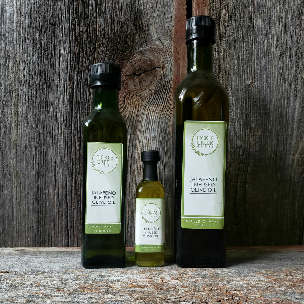 Jalapeño Infused Olive Oil, Volume: 60mL