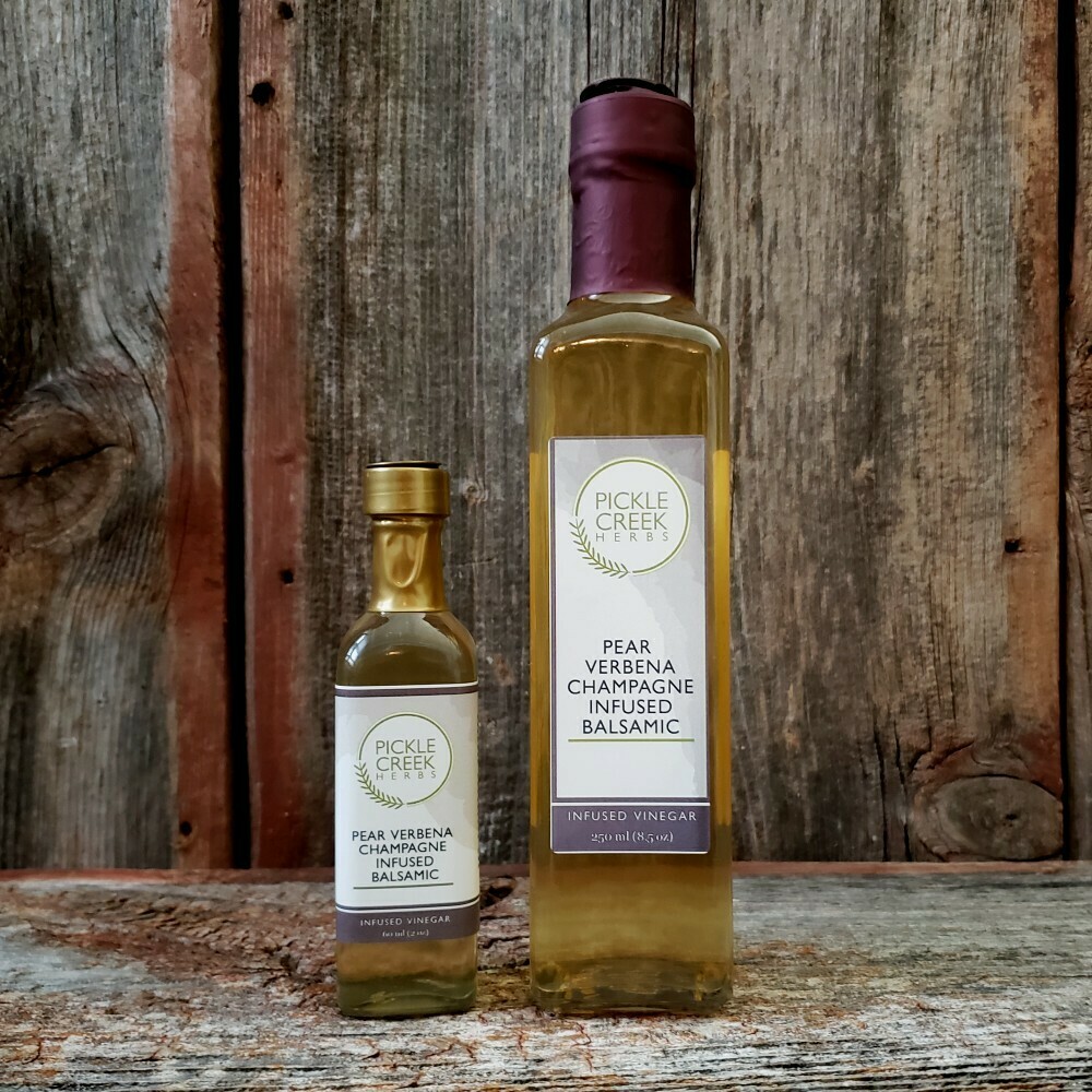Pear Verbena Champagne Balsamic Vinegar, Volume: 60mL