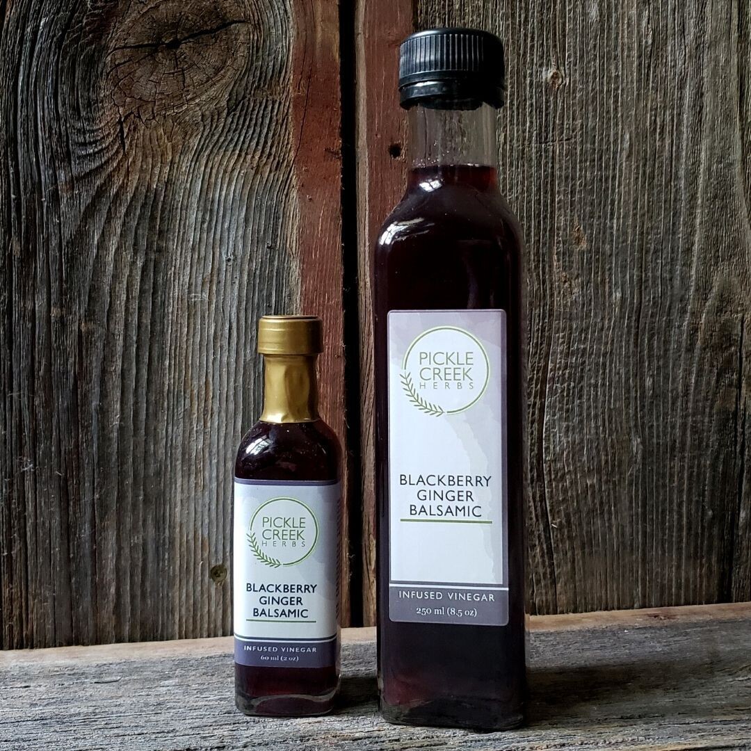 Blackberry Ginger Balsamic Vinegar, Volume: 60mL