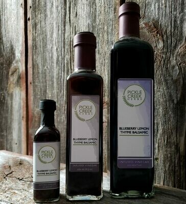 Blueberry Lemon Thyme Infused Balsamic Vinegar