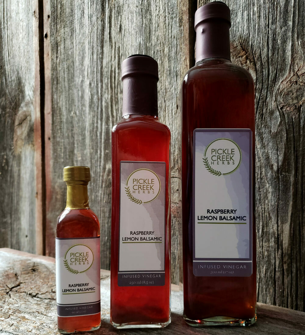 Raspberry Lemongrass Infused Balsamic Vinegar