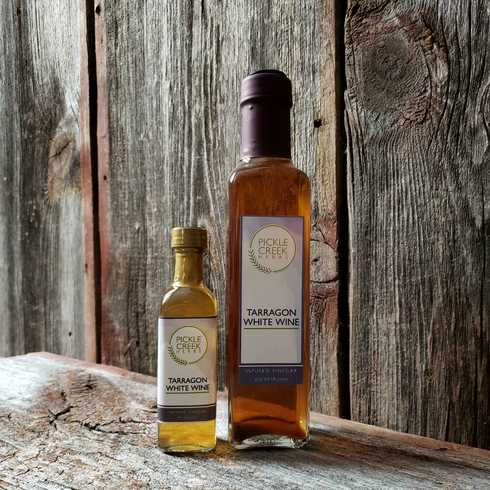 Tarragon Infused White Wine Vinegar Tarragon Infused White Wine Vinegar