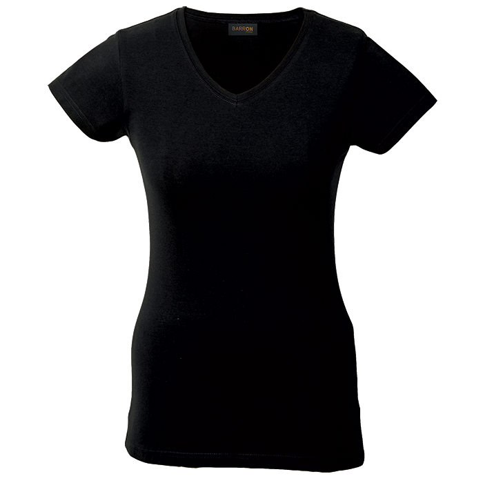 170g Barron Ladies Slim Fit V-Neck T-Shirt