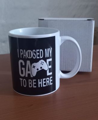Custom I Paused My Game_Mug