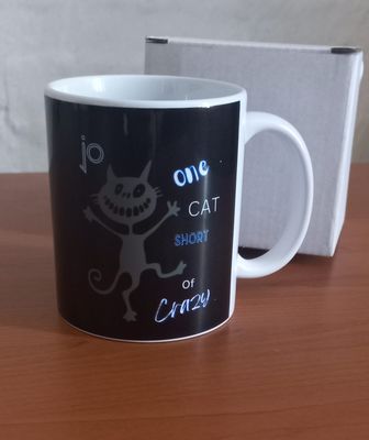 Custom Crazy Cat_Mug