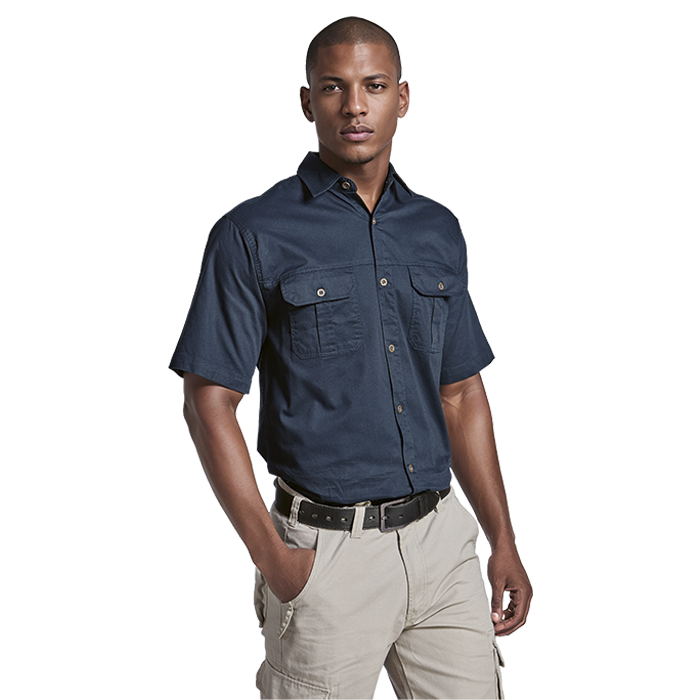 Barron Outdoor Plain Bush Mens Shirt