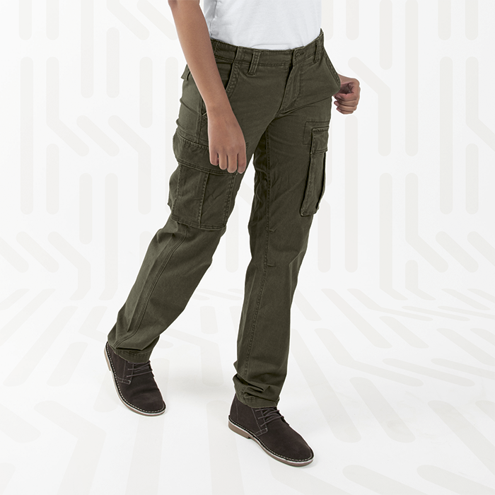 Heritage Slim Fit Cargo Trousers Ladies