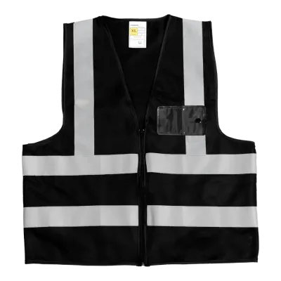 Pioneer Reflective Vest Zip and ID Pocket