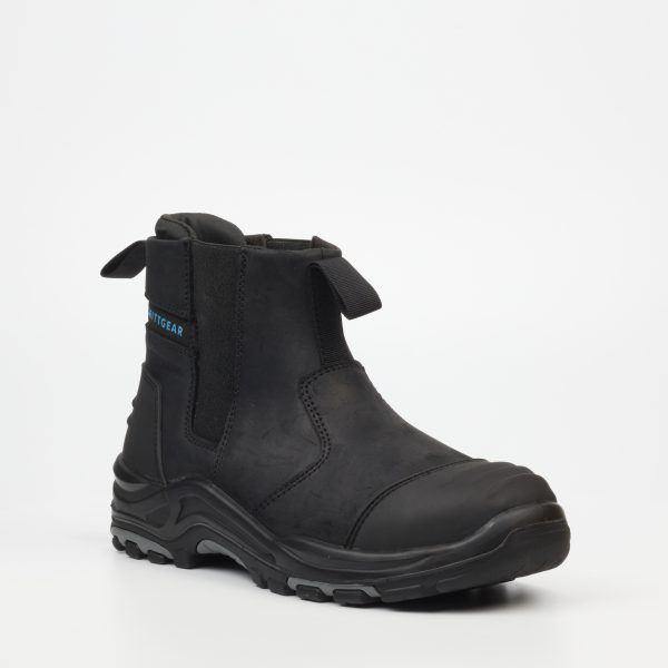 GRITTGEAR Slate Chelsea Crazy Horse Leather Boot - STC (S3)