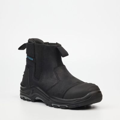 GRITTGEAR Slate Chelsea Crazy Horse Leather Boot - STC (S3)
