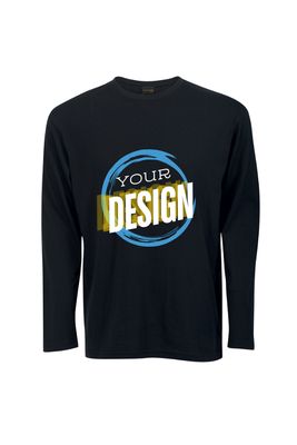 Custom Mens Long Sleeve T-Shirt Printing