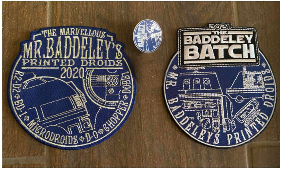 MrBaddeley Pin and Patch set - All destinations