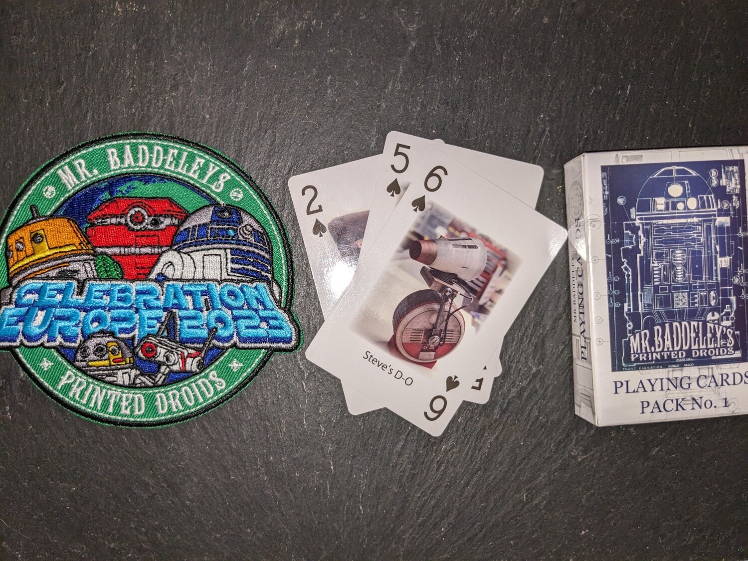 Celebration Europe 2023 Patch &amp; Playing Card Set *Shipping included to all countries*