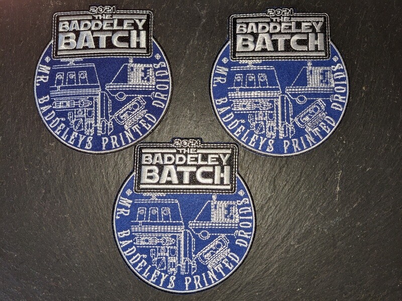 TRADER PACK 2021 - 3 x The Baddeley Batch 2021 Patches *Shipping included to all countries*
