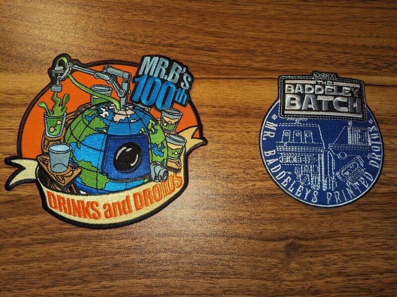 Mr Baddeley&#39;s Printed Droids Double Patch Set 2024/2021