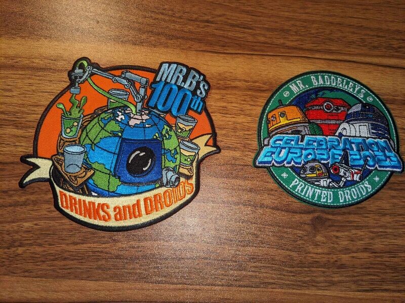 Mr Baddeley&#39;s Printed Droids Double Patch Set 2024/2023