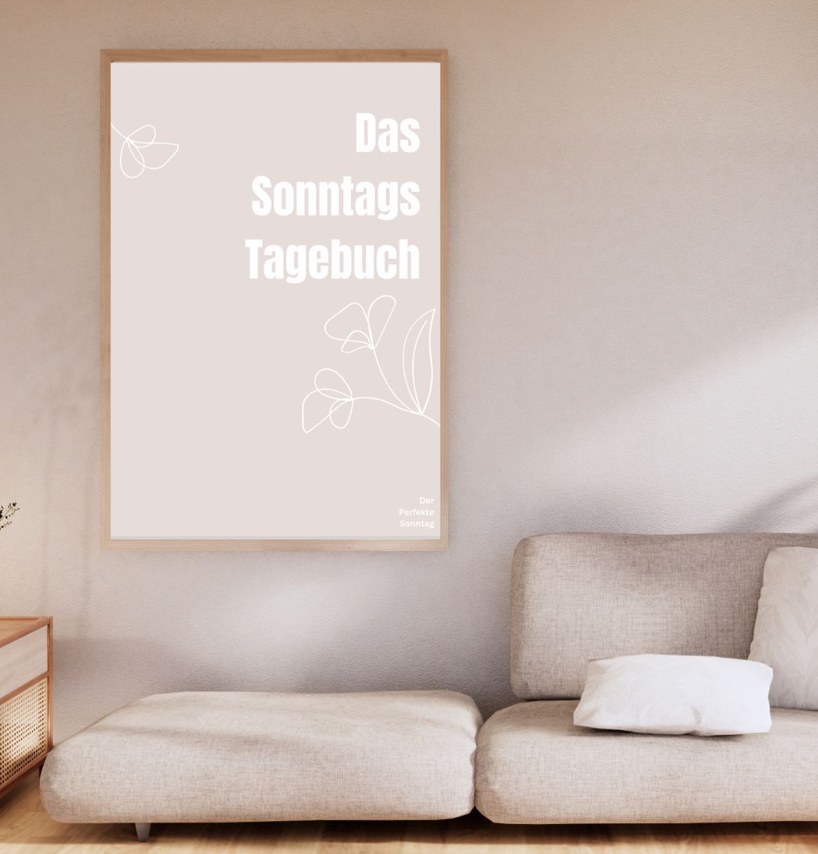 Das Sonntags Tagebuch. Ein digitales Tagebuch mit 59 Seiten. 52 Sonntage und Überraschungs-links zu positiven Sprüchen.