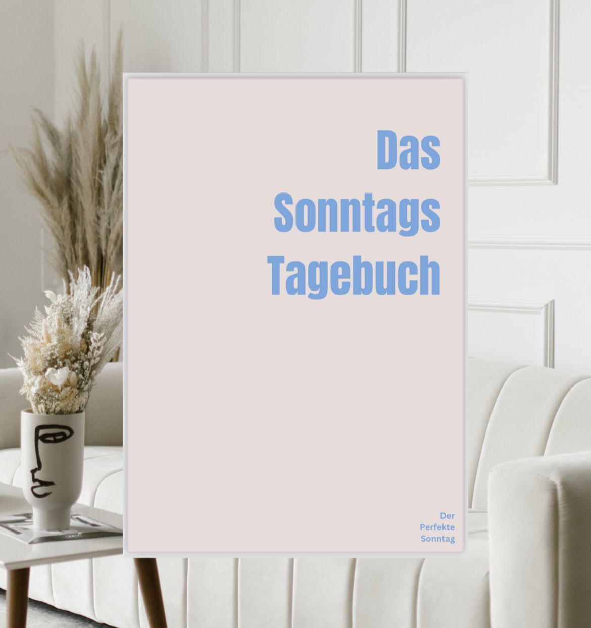 Das Sonntags Tagebuch. Ein digitales Tagebuch mit 59 Seiten. 52 Sonntage und Überraschungs-links zu positiven Sprüchen.
