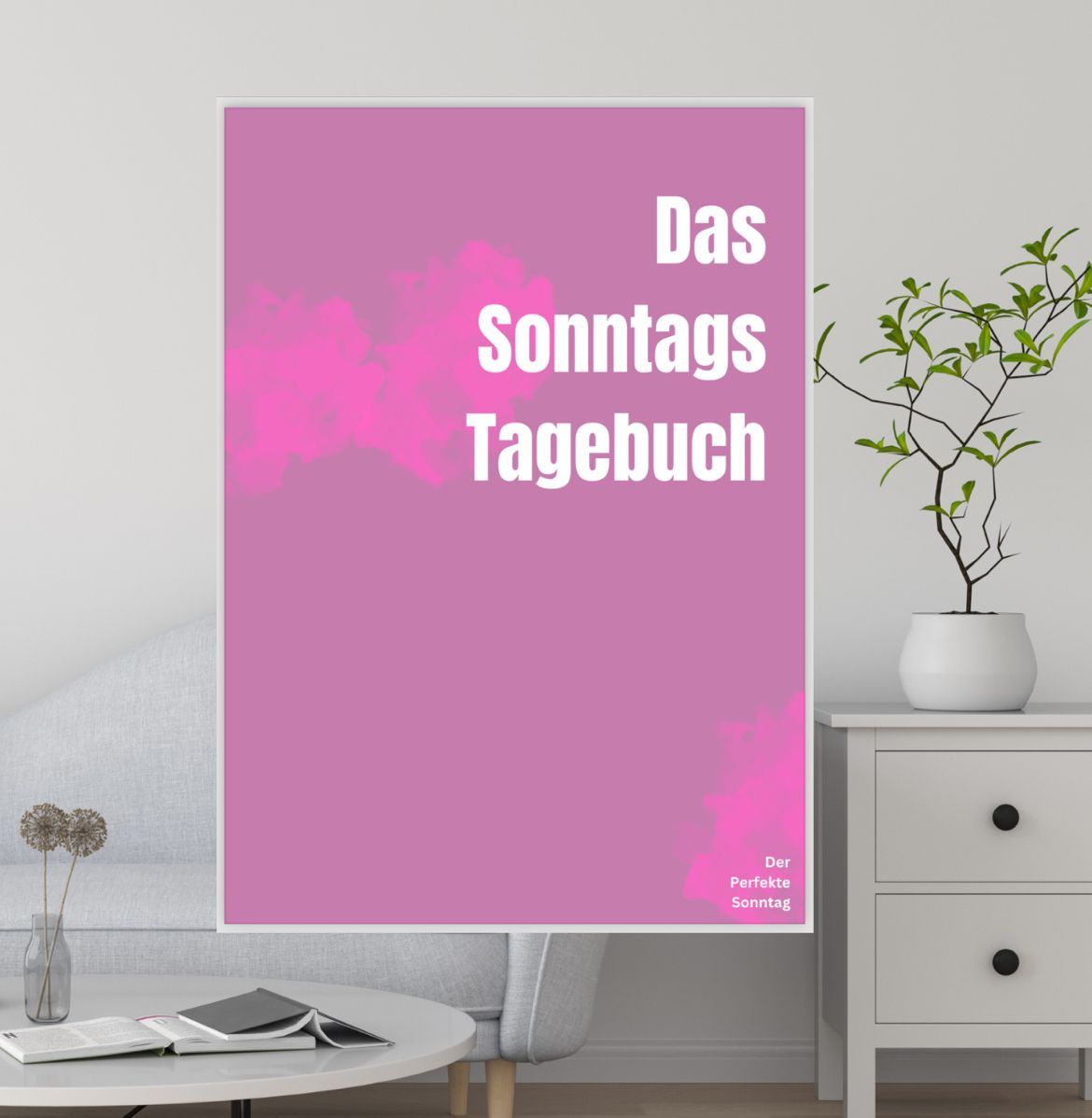 Das Sonntags Tagebuch. Ein digitales Tagebuch mit 59 Seiten. 52 Sonntage und Überraschungs-links zu positiven Sprüchen.