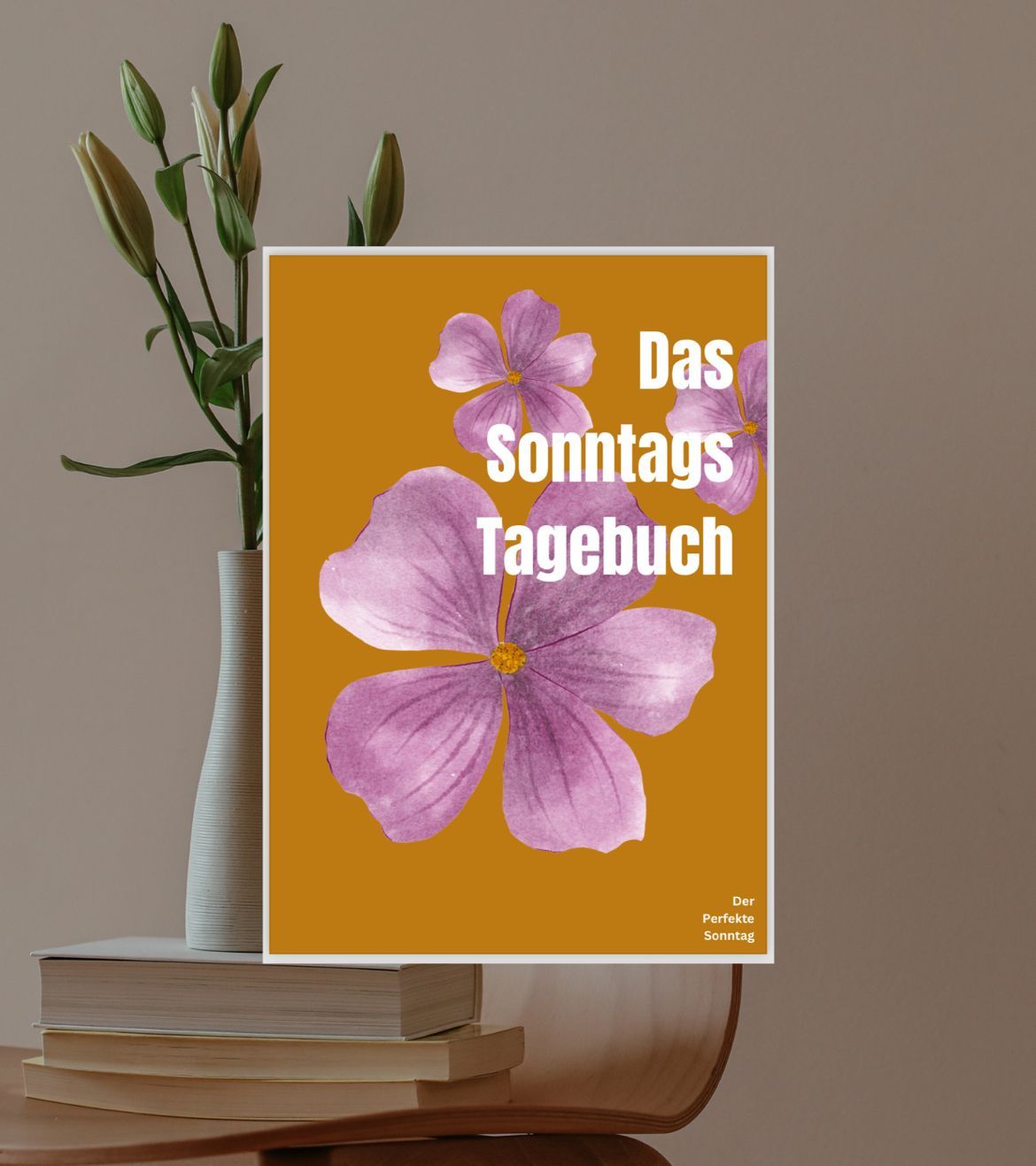 Das Sonntags Tagebuch. Ein digitales Tagebuch mit 59 Seiten. 52 Sonntage und Überraschungs-links zu positiven Sprüchen.