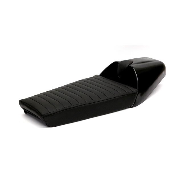 ASIENTO CON COLÍN UNIVERSAL MONOPLAZA CAFÉ RACER NEGRO
