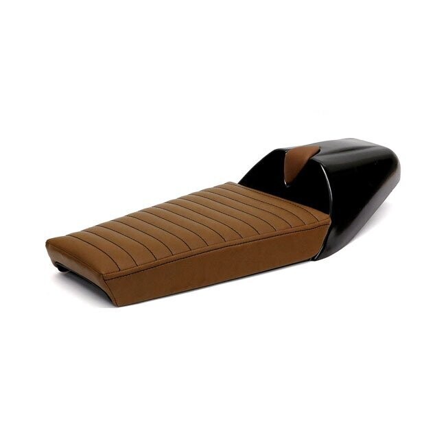 ASIENTO CON COLÍN UNIVERSAL MONOPLAZA CAFÉ RACER MARRON