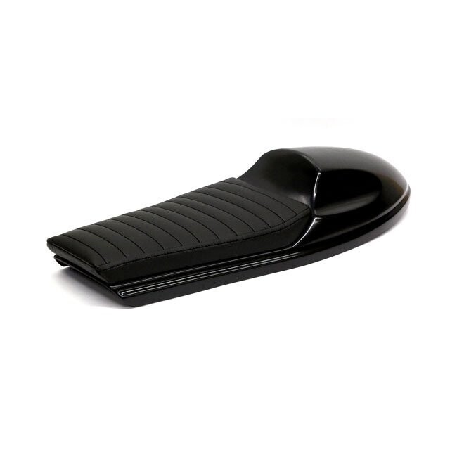 ASIENTO CON COLÍN UNIVERSAL MONOPLAZA CAFÉ RACER NEGRO