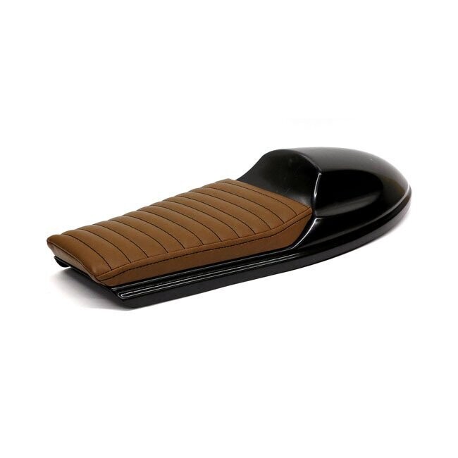 ASIENTO CON COLÍN UNIVERSAL MONOPLAZA CAFÉ RACER MARRON