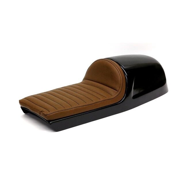 ASIENTO CON COLÍN UNIVERSAL MONOPLAZA CAFÉ RACER MARRON