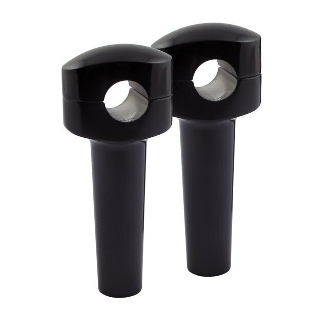 SET TORRETAS 12'5cm DE ELEVACION  NEGROS