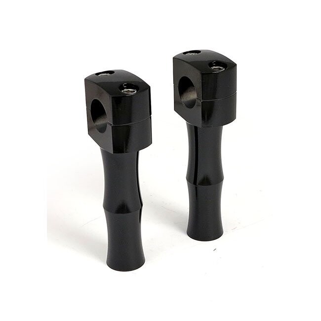 SET TORRETAS 12'5cm DE ELEVACION  NEGROS