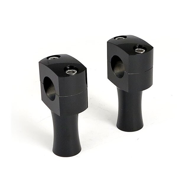 SET TORRETAS 7'5cm DE ELEVACION  NEGROS