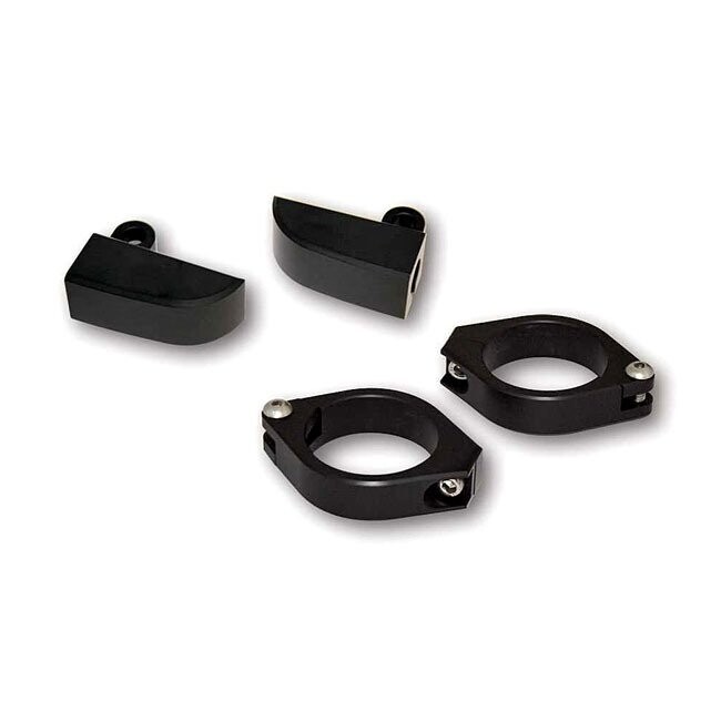 ABRAZADERAS de 38 a 41mm PARA INTERMITENTES NEGRAS