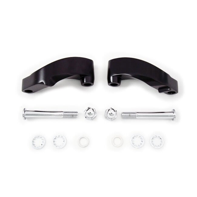 SET 2 EXTENSIONES UNIVERSALES PARA RETROVISORES NEGRO
