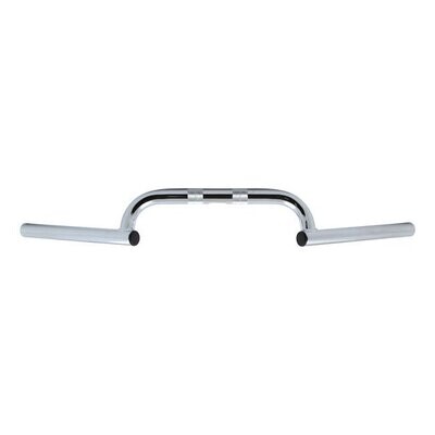 MANILLAR BURLY ESTILO CLUBMAN 25mm (1 MANILLAR BURLY ESTILO CLUBMAN 25mm (1") CROMADO