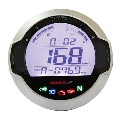 MARCADOR HOMOLOGADO KOSO, D64 DL-03SR MULTIFUNCTIONAL VELOCIMETRO TACOMETRO MARCADOR HOMOLOGADO KOSO, D64 DL-03SR MULTIFUNCTIONAL VELOCIMETRO TACOMETRO