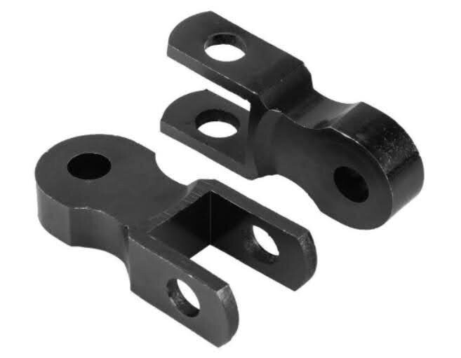 Elevadores 5cm universales para amortiguadores traseros de moto