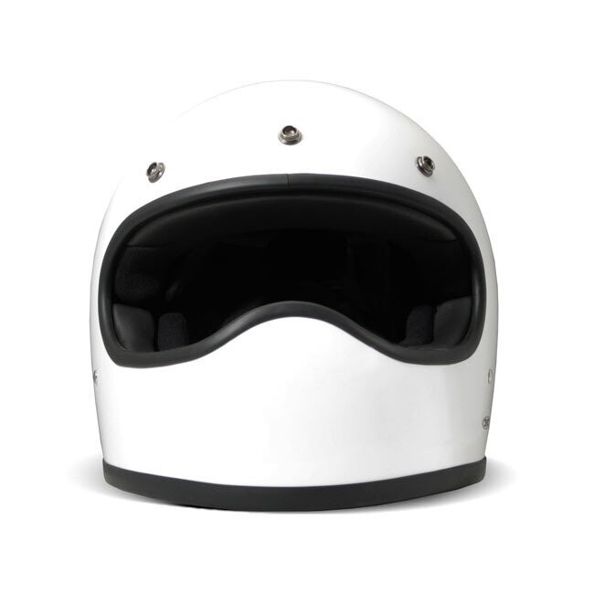 CASCO DMD RACER BLANCO BRILLO