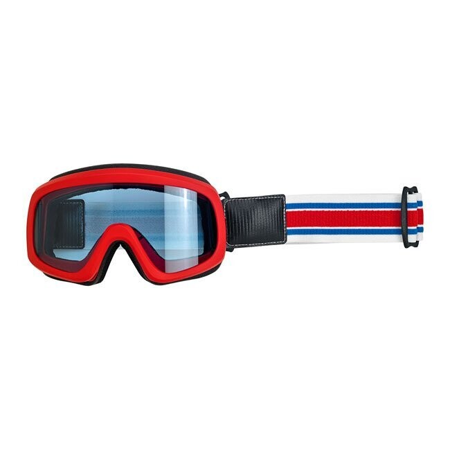 GAFAS VENTISCA Y MOTO BILTWELL OVERLAND 2.0 RACER ROJO/BLANCO/AZUL