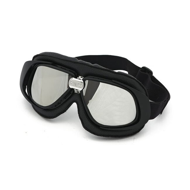 GAFAS VENTISCA Y MOTO BANDIT CLASSIC NEGRO LENTE ESPEJO PLATEADA