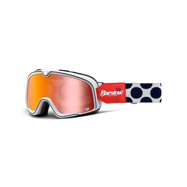 GAFAS VENTISCA Y MOTO 100% BARSTOW HAYWORTH MIRROR RED LENS