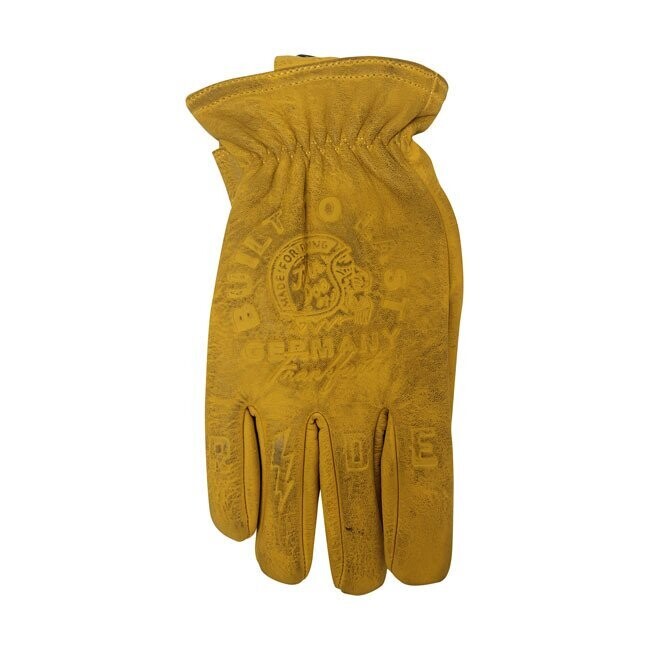 GUANTES JOHN DOE COYOTE AMARILLOS EMBOSSED
