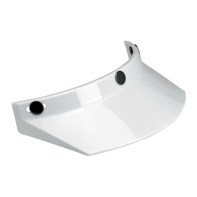 VISERA UNIVERSAL BILTWELL MOTO VISOR WHITE BLANCA